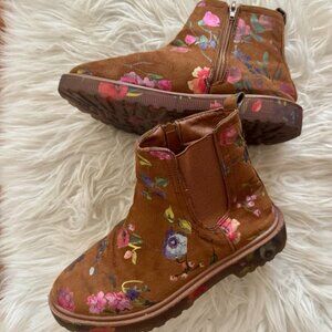 Steve Madden Floral Kids Ankle Boots